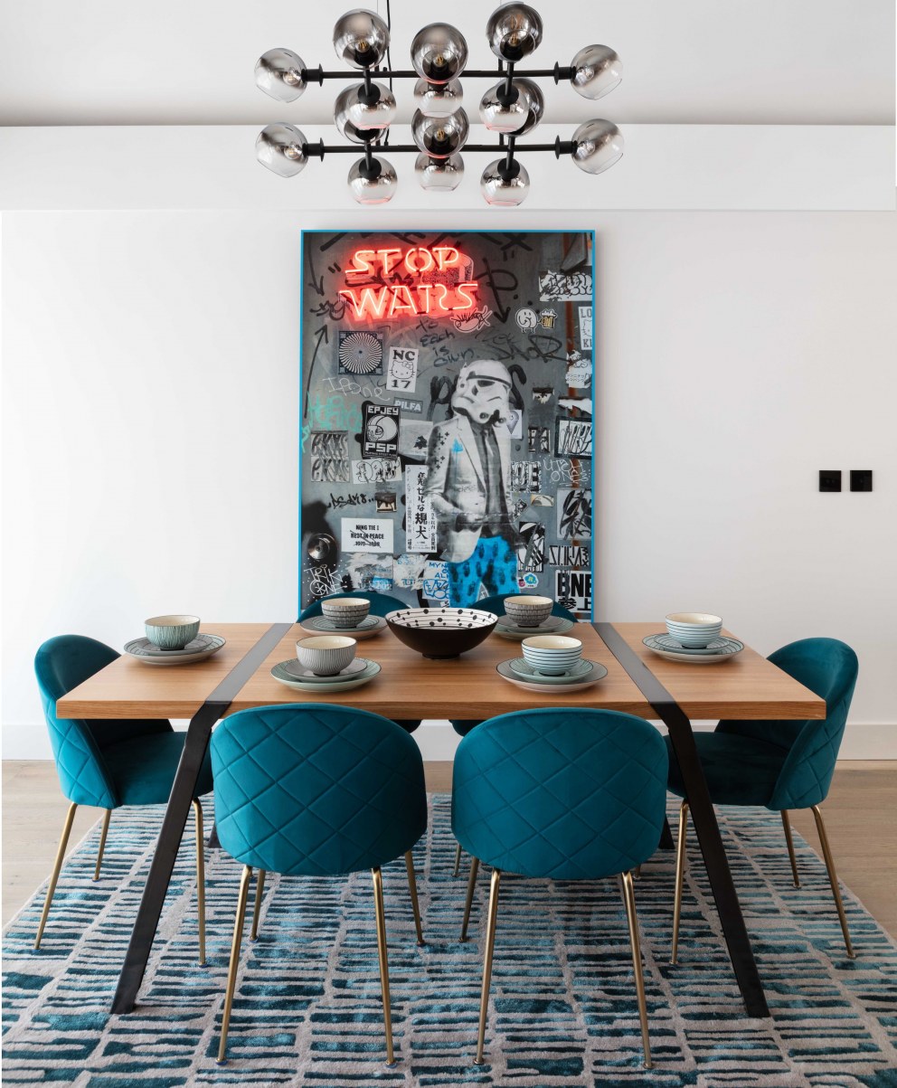London Loft Apartment  | Dining Space | Interior Designers
